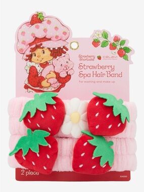 STRAWBERRY SHORTCAKE SPA HEADBAND